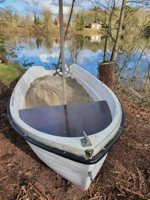 Ferienhaus Blauer See Mit Optionalem Hot-Tub Бокхорн Экстерьер фото
